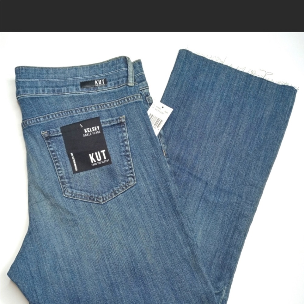 Kut from the Kloth Kelsey Ankle Flare Jeans